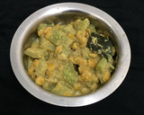 புடலங்காய் பால் கூட்டு-சுரைக்காய் கேரட் சாம்பார்-பூசணி ஹல்வா ரெசிபி ஸ்டேப் 6 புகைப்படம்