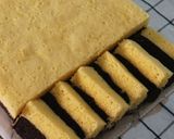 Foto langkah ke 7 dari resep Brownies Kukus Keju Cokelat.