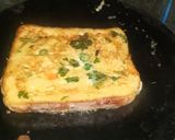 A picture of step 2 of Bread omelette.