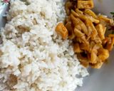 Foto langkah ke 5 dari resep Tumis jamur dan tahu sederhana.