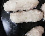 A picture of step 1 of Chullo kabab with butter rice.