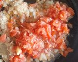 A picture of step 3 of Sweet corn curry.