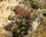 A picture of step 4 of Creamy Italian Sausage Potato Soup.