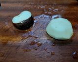 A picture of step 2 of Chinese sugar cane and imperatae drink 竹蔗茅根水.
