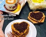 Cara Membuat Pancake Bihun Coklat karakter Love 7