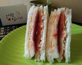 Foto langkah ke 4 dari resep Inkigayo Sandwich (인기가요 샌드위치).