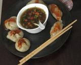 A picture of step 7 of Chilli Chicken Momos/ Dimsums.