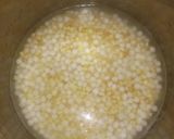 A picture of step 1 of Appam and White Saagu(White Kurma).
