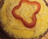 Foto del paso 6 de la receta: Pastel de polenta relleno de atún y vegetales