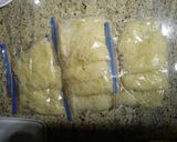 A picture of step 3 of Shredded hash browns.