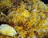 A picture of step 6 of Dam Beef Biryani😋.