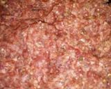 Foto del paso 1 de la receta: Pan de carne relleno (con lo que había)