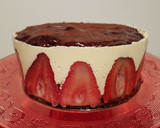 Foto del paso 11 de la receta: Tarta Fraisier con migas de chocolate!!! (mi versión)