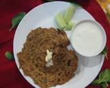 Leftover Masala lacha dal Paratha recipe step 4 photo