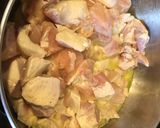 A picture of step 1 of Chicken Bacon Broccoli Alfredo Pasta.