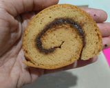 Foto langkah ke 6 dari resep Bolu Gulung Cokelat Gluten Free Rendah Kalori.