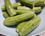 Foto del passaggio 1 della ricetta Sformatino zucchine speck e scamorza