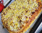 Pizzás kenyérlángos a kis fiam kérésére 😁(laktózmentes) recept fázis 2 fotója