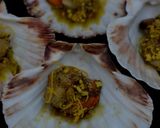 Foto del paso 3 de la receta Vieiras a la plancha con aceite de pistachos