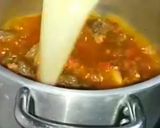 A picture of step 5 of Mutton karahi.