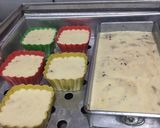 Foto langkah ke 7 dari resep Banana-Beetroot Steamed Cake (PR_RecookAnekaBolkus).