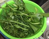 Hình bước làm 2 của món Măng xào tỏi