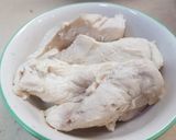รูปขั้นตอนการทำที่ 1 ของ ยำถั่วพูอกไก่ฉีก