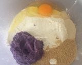 Foto langkah ke 1 dari resep Roti Sobek Ubi Ungu.