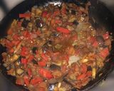 Foto del paso 2 de la receta: Berenjena salteada al vino tinto con verduras