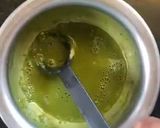 A picture of step 1 of Matcha Basque Cheesecake.