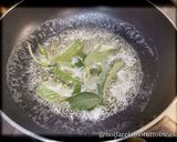 Foto del passaggio 5 della ricetta Ravioli di semola alla paprika, ripieni di cosciotto di maiale al pimenton