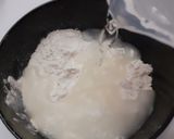 A picture of step 1 of Flour Paste for sealing samosas and rolls.