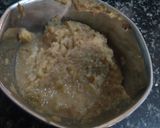 A picture of step 6 of Mushroom masala curry.