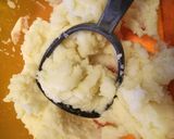 A picture of step 1 of Gateau di patate (potato bake).
