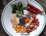 A picture of step 1 of Raw Mango Rice.