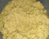 A picture of step 2 of Matar daal with chawal ki roti.