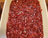 A picture of step 4 of Cherry Crisp.