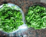 Foto del paso 1 de la receta: Canastitas de espinaca