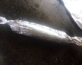 A picture of step 11 of Chocolate vermicilli coconut swiss roll.