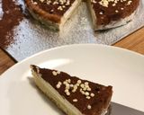 A picture of step 8 of Tart with Panna Cotta, White Chocolate Namelaka Cream, and Cocoa.