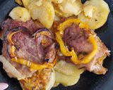 Töltött rakott karaj recept fázis 5 fotója