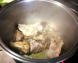 Foto del paso 1 de la receta Arroz caldoso con conejo y verduras al cúrcuma de mi madre