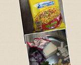 A picture of step 2 of Maggi.