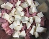 Foto del paso 1 de la receta: Tarta de jamón, queso y verdeo