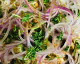 A picture of step 5 of Mix plate Chana Chat.