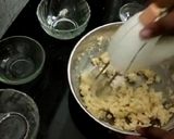 A picture of step 1 of Mango banana cake.