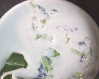 Es Cendol In the blue - Step 2