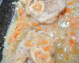 A picture of step 4 of Ossobuco with Vegetables.