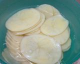 A picture of step 1 of Aloo ke Pakoray.