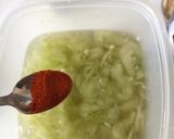 Uborkasaláta recept fázis 4 fotója